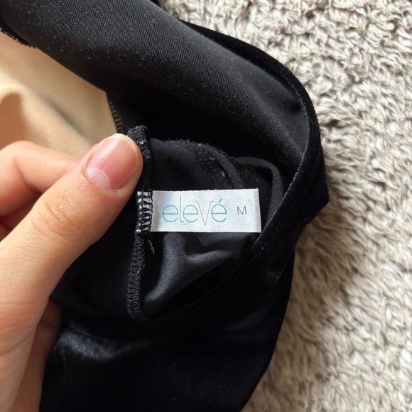 Eleve leotard size M black - Picture 3 of 3